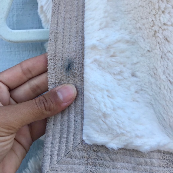 Guess faux suede soft collared vest - Picture 7 of 8